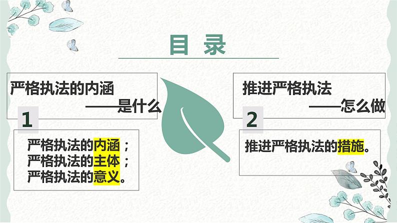 9.2 严格执法 课件 10 必修三政治与法治第2页