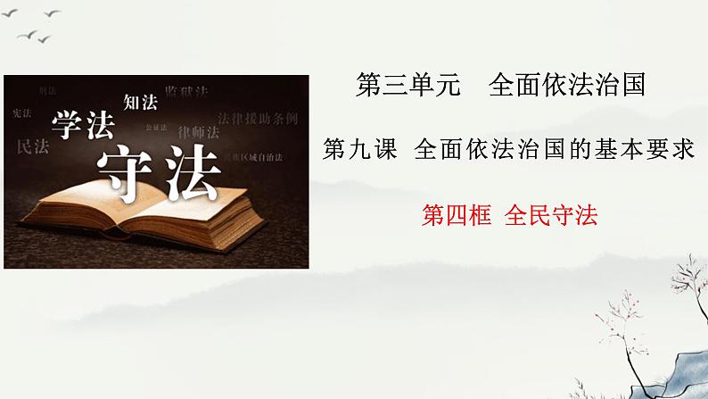 9.4 全民守法 课件 8 必修三政治与法治第2页