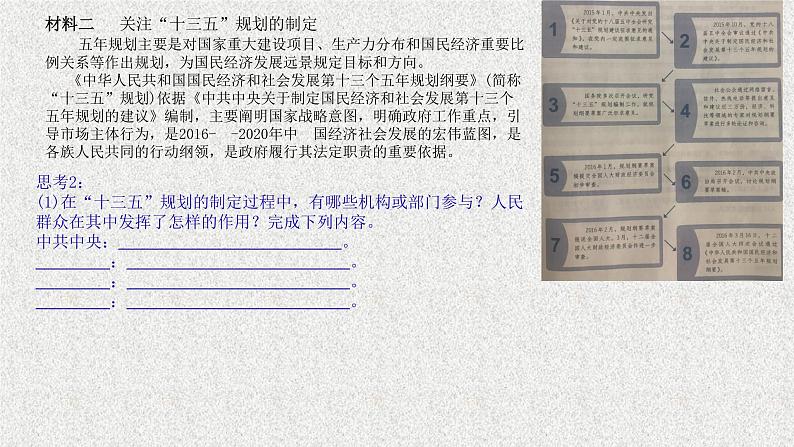 综合探究三 坚持党的领导、人民当家作主、依法治国的有机统一 课件 9必修三政治与法治第5页