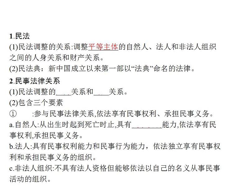 1.1认真对待民事权利与义务课件-2023届高三政治统编版选择性必修二第3页