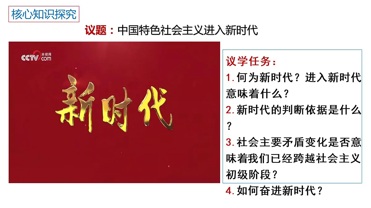 4.1中国特色社会主义进入新时代复习课件-2023届高考政治一轮复习统编版必修一中国特色社会主义第6页