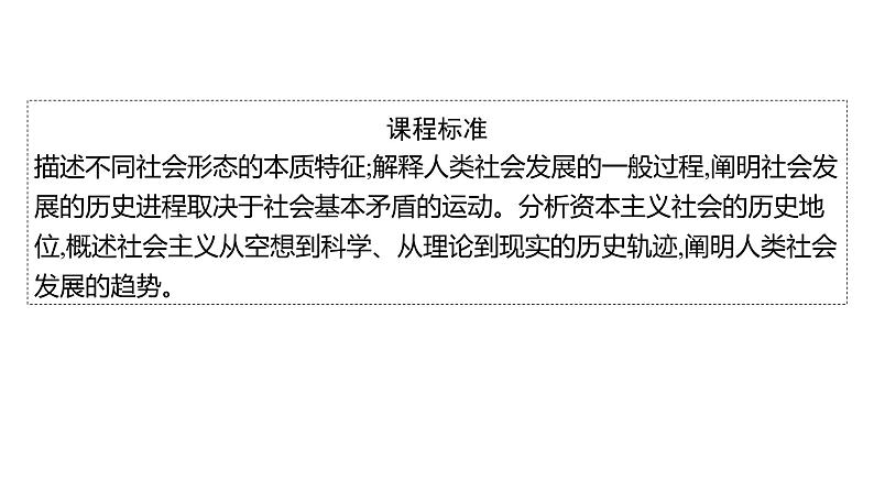 第一课 社会主义从空想到科学、从理论到实践的发展 课件- 2023届高考政治一轮复习统编版必修一02