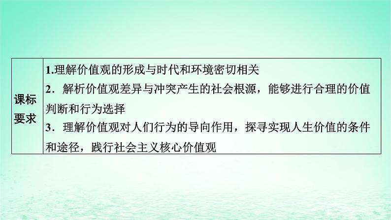 2023版新教材高考政治一轮总复习第二单元认识社会与价值选择第6课实现人生的价值课件部编版必修402