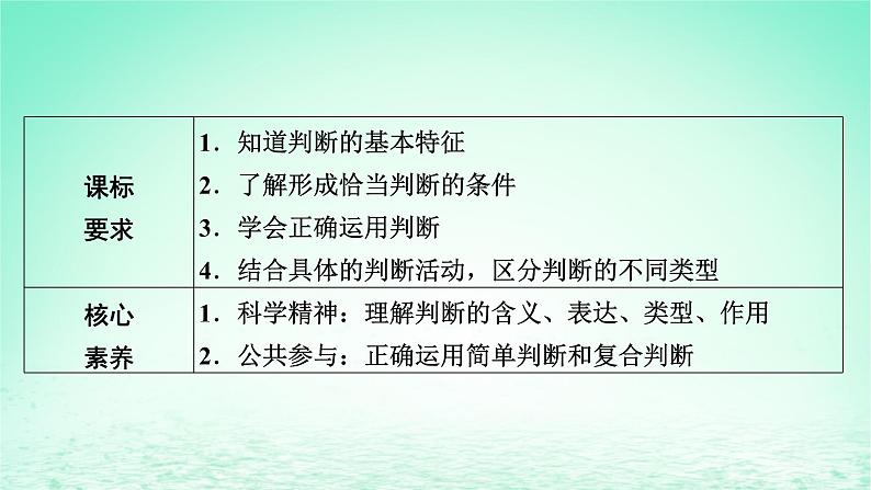 2023版新教材高考政治一轮总复习第二单元遵循逻辑思维规则第5课正确运用判断课件部编版选择性必修3第2页