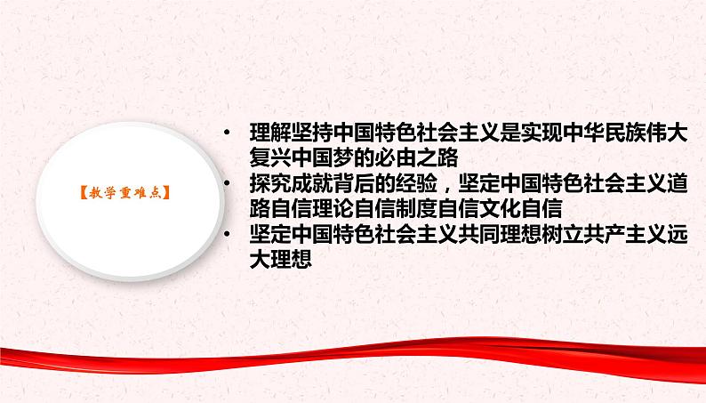 高中政治必修一 《本册综合》综合探究二 方向决定道路 道路决定命运多媒体精品课件02