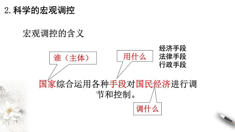 高中政治必修二 2.2 更好发挥政府作用导学案课件新经济与社会(共22张)第8页