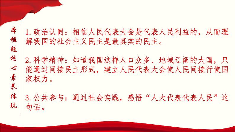 高中政治必修三 5.1 人民代表大会：我国的国家权力机关 课件与素材第4页