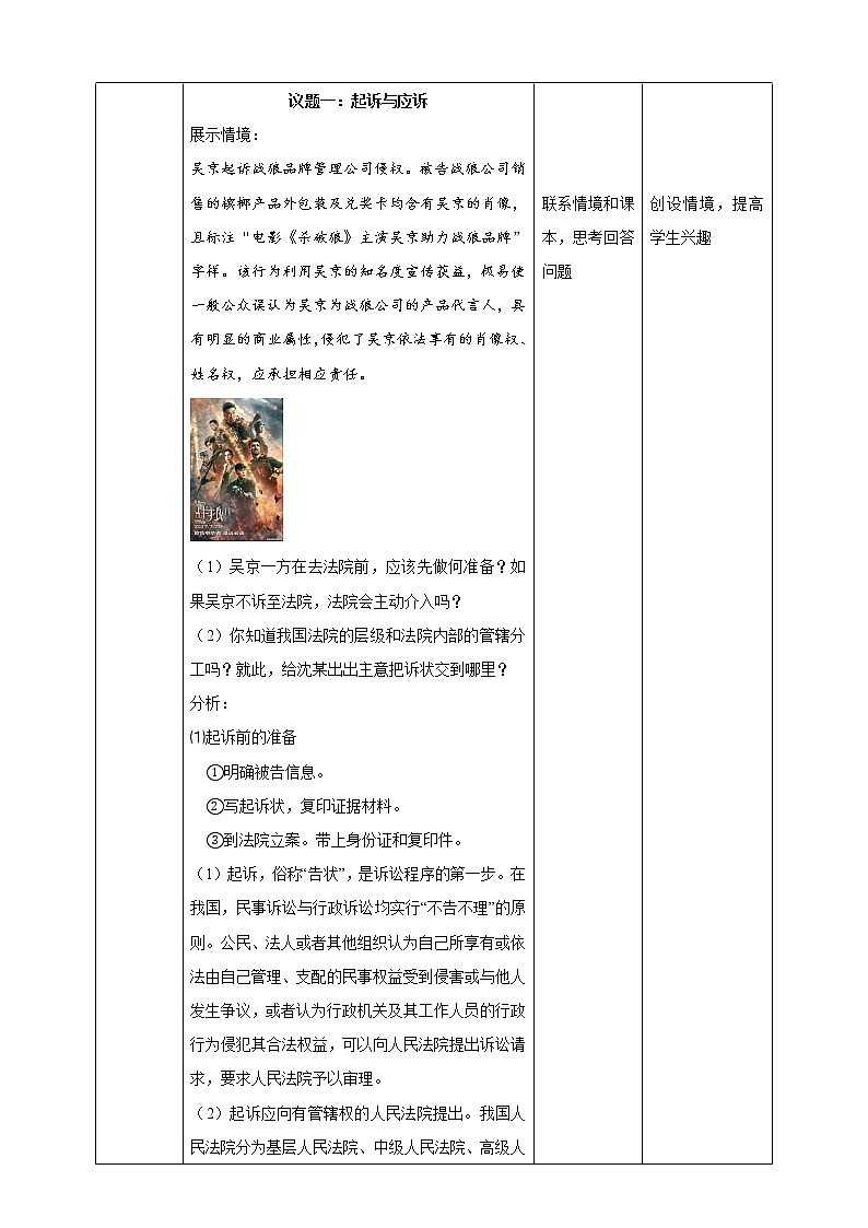 高中政治选修二  10.2  严格遵守诉讼程序 教案第2页