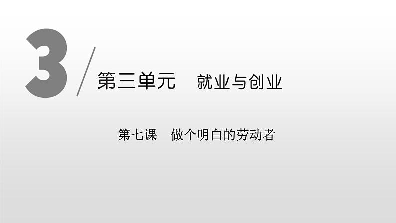 高中政治选修二  第一课时　立足职场有法宝课件第1页