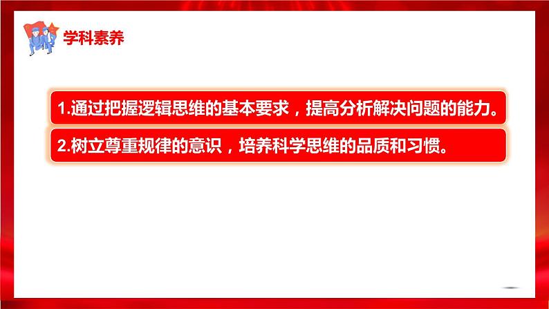 高中政治选修三  2.2逻辑思维的基本要求 课件第3页