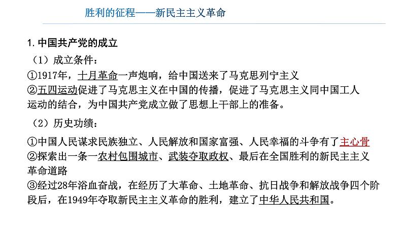 2.1新民主主义革命的胜利 课件-2022-2023学年高中政治统编版必修一中国特色社会主义第8页