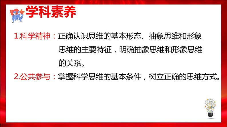 高中政治选修三  1.2思维形态及其特征 课件03