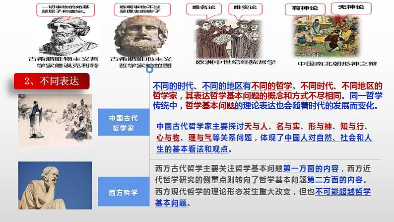 1.2 哲学的基本问题 课件-2022-2023学年高中政治统编版必修四哲学与文化06