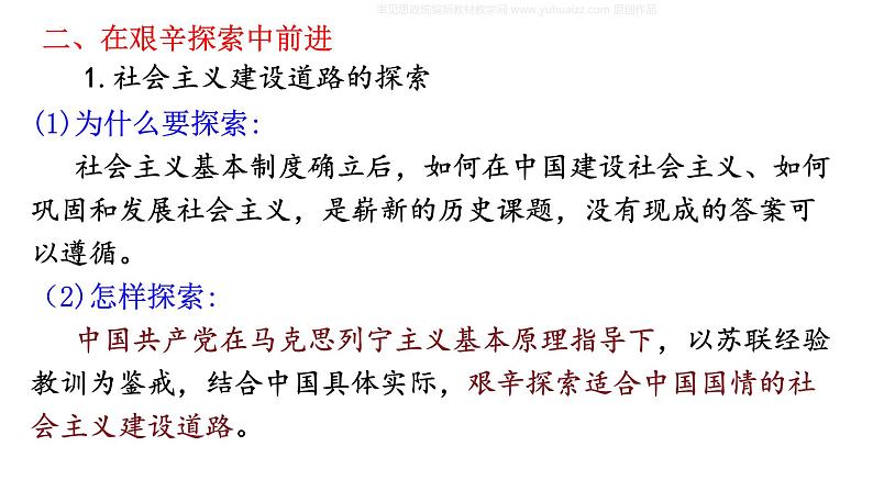 2.2社会主义制度在中国的确立课件-2022-2023学年高中政治统编版必修一07