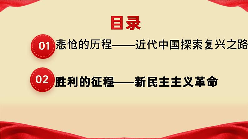 2.1新民主主义革命的胜利 课件-2022-2023学年高中政治统编版必修一中国特色社会主义02