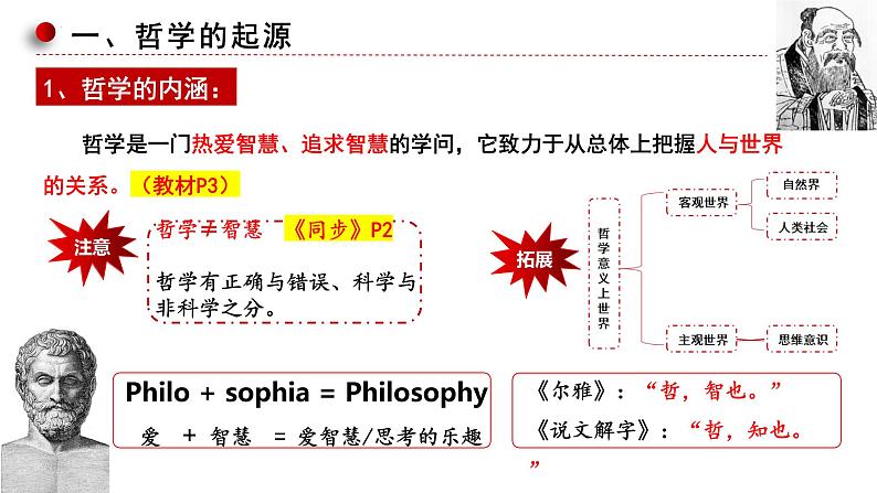 1.1追求智慧的学问 课件-2022-2023学年高中政治统编版必修四哲学与文化第5页