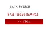 9.2 严格执法 课件 -2022-2023学年高中政治统编版必修三政治与法治