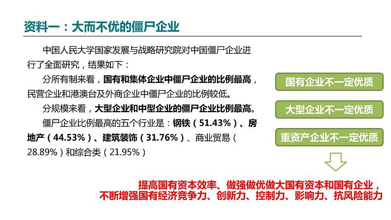 1.2坚持“两个毫不动摇”教学研究 课件-2022-2023学年高中政治统编版必修2经济与社会08