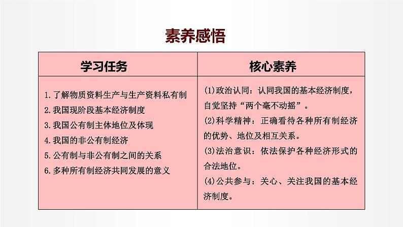 1.1 公有制为主体 多种所有制经济共同发展（第一课时） 课件3 高中政治人教部编版必修2第5页