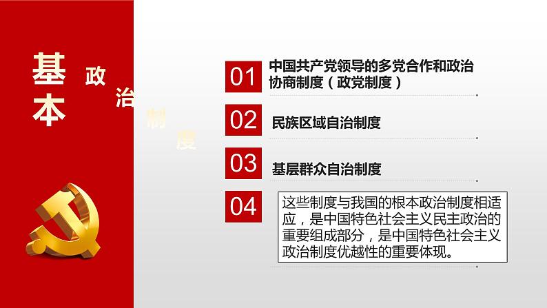 6.1 中国共产党领导的多党合作和政治协商制度 课件4 高中政治人教部编版 必修301