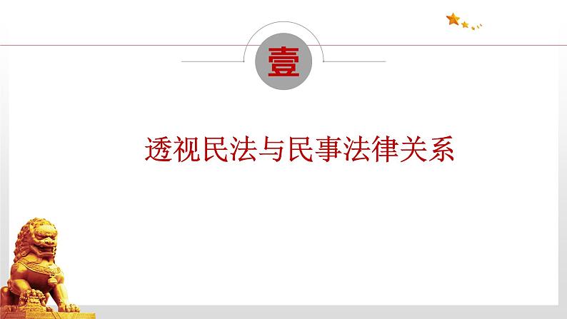 1.1 认真对待民事权利与义务 课件  高中政治人教部编版选择性必修205