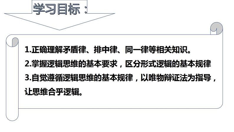 2.2 逻辑思维的基本要求  课件 高中政治人教部编版选择性必修3第2页