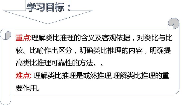 7.2 类比推理及其方法  课件 高中政治人教部编版选择性必修302