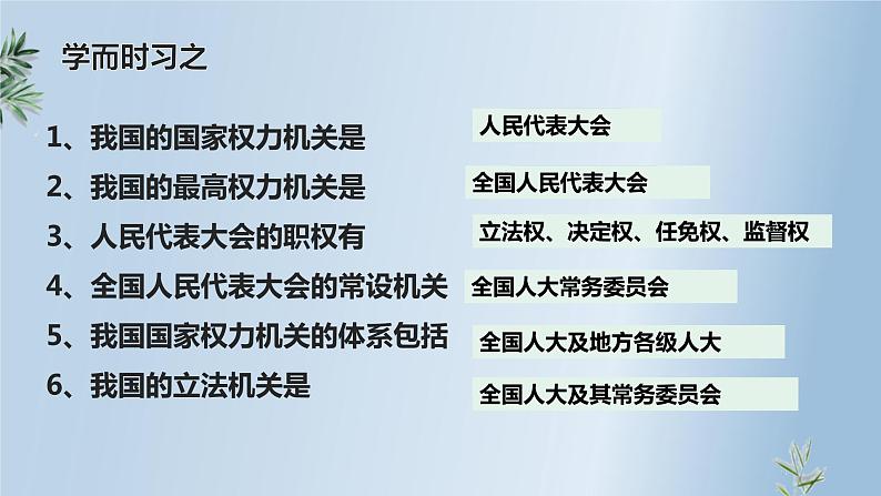 1.2 国家的政权组织形式 课件-2022-2023学年高中统编版政治选择性必修一当代国际政治与经济03