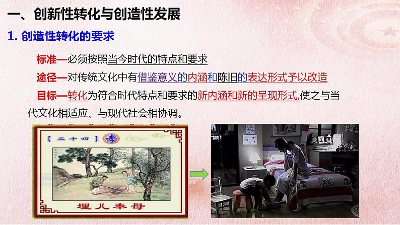 7.3 弘扬中华优秀传统文化与民族精神 课件-2022-2023学年高中政治统编版必修四哲学与文化05