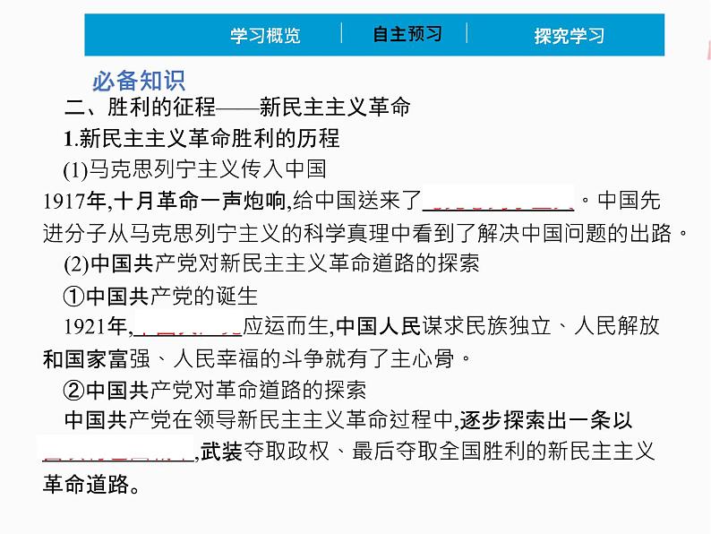 2022年 高中政治 必修1 第二课 2.1 新民主主义革命的胜利立 精品课件 （部编版）第5页