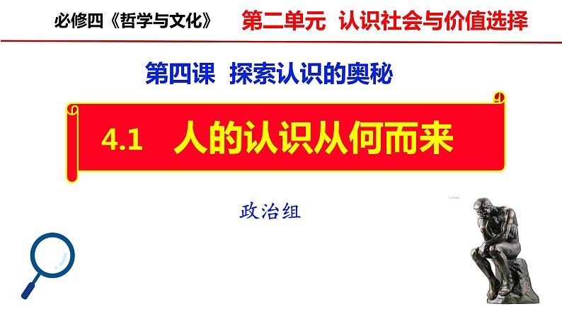 4.1人的认识从何而来课件-2022-2023学年高中政治统编版必修四哲学与文化第2页