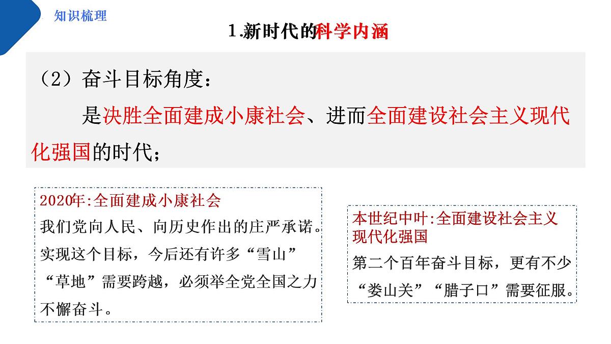 高中思想政治统编版必修1 中国特色社会主义  4.1中国特色社会主义进入新时代  课件第6页