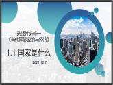 1.1 国家是什么 课件 高中政治选择性必修一  当代国际政治与经济