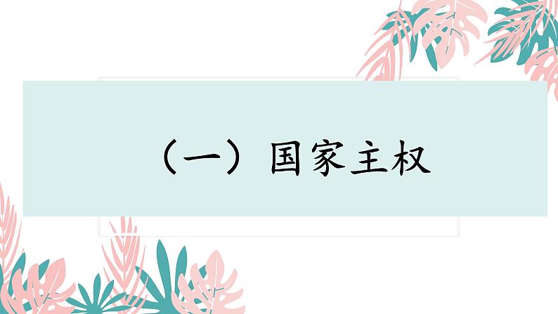 2.1主权统一与政权分层 课件 高中政治选择性必修一  当代国际政治与经济第6页