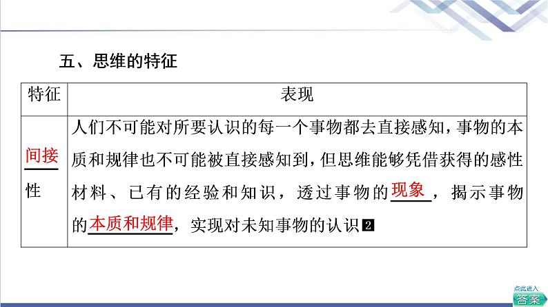 高考思想政治一轮总复习选择性必修3第1单元第1课走进思维世界课件08