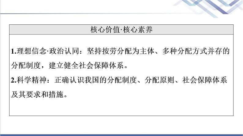 高考思想政治一轮总复习必修2第2单元第4课我国的个人收入分配与社会保障课件04