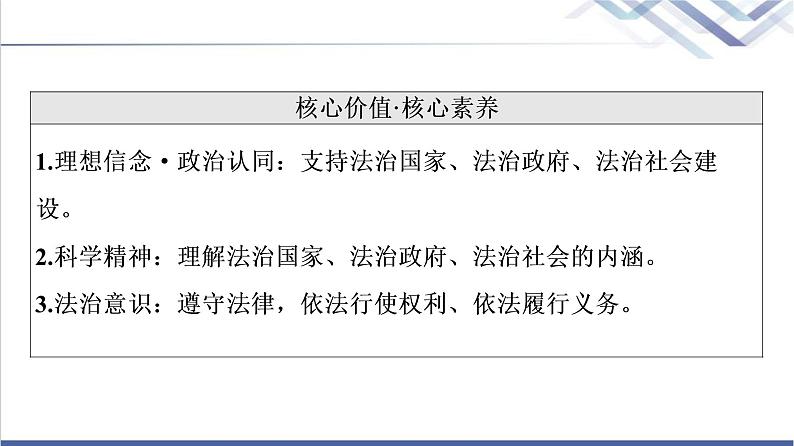 高考思想政治一轮总复习必修3第3单元第8课法治中国建设课件04