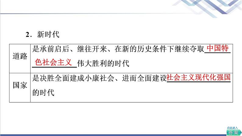 高考思想政治一轮总复习必修1第4课只有坚持和发展中国特色社会主义才能实现中华民族伟大复兴课件07