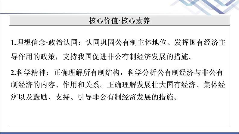 高考思想政治一轮总复习必修2第1单元第1课我国的生产资料所有制课件第4页