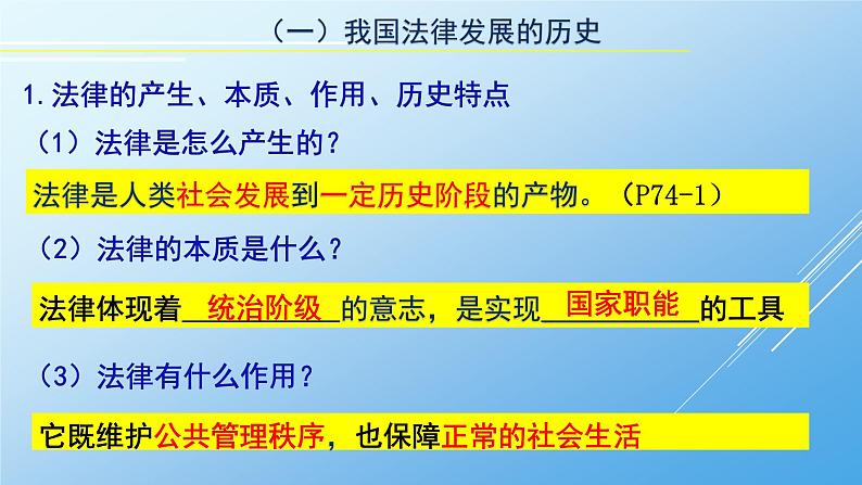 7.1 我国法治建设的历程 课件08