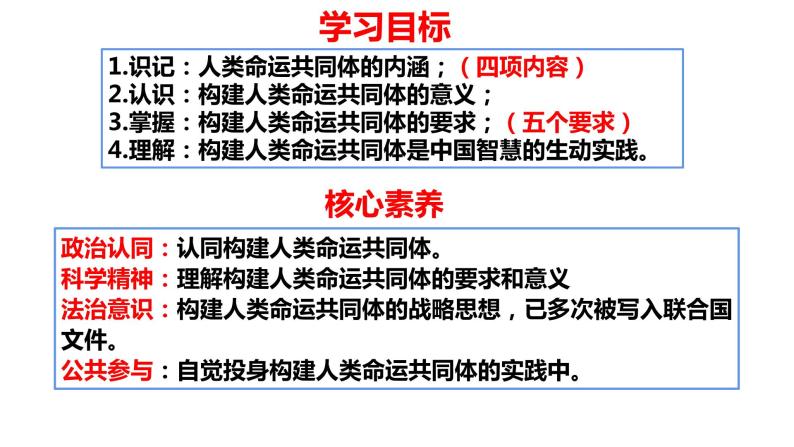 5.2 构建人类命运共同体 课件02