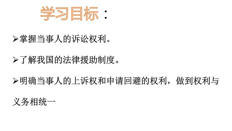 10.1 正确行使诉讼权利 课件第3页