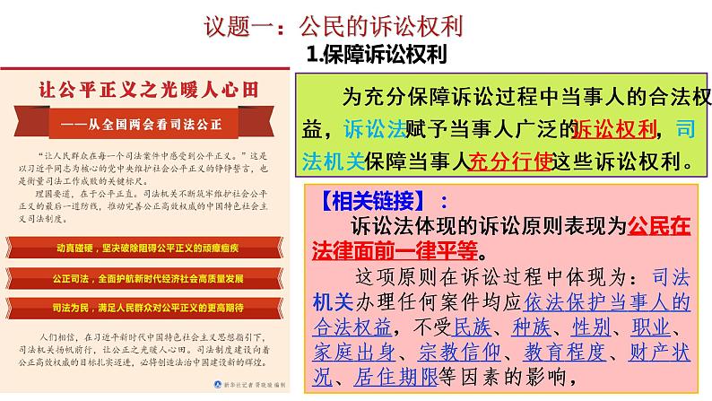 10.1 正确行使诉讼权利 课件第6页