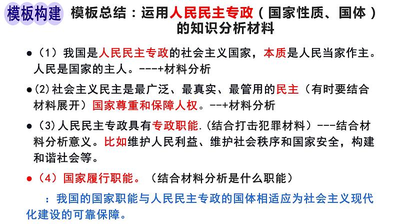 第二单元 人民当家作主复习课件第4页