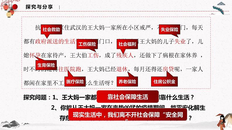 4.2我国的社会保障 课件第7页