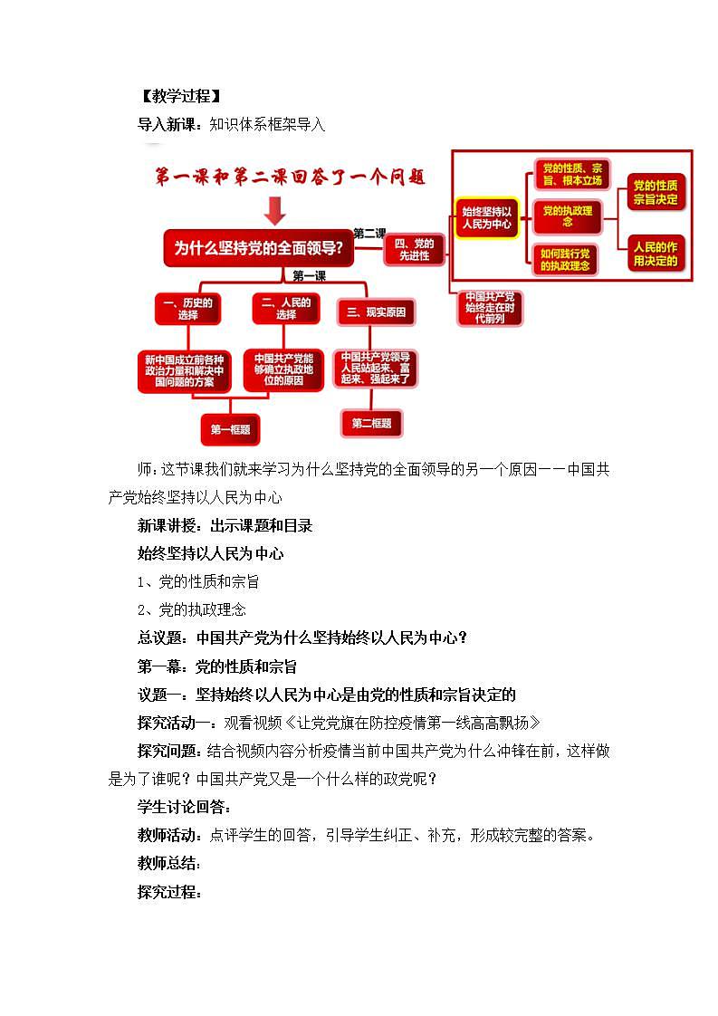 2022年人教统编版必修3 政治 第二课 2.1 始终坚持以人民为中心  课件（含视频）+教案+练习含解析卷02