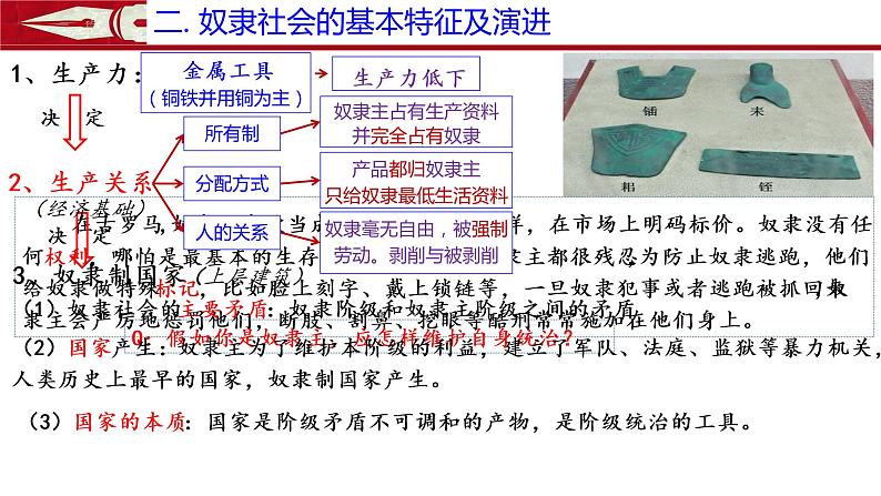 1.1 原始社会的解体和阶级社会的演进课件-2022-2023学年高中政治统编版必修一中国特色社会主义第6页