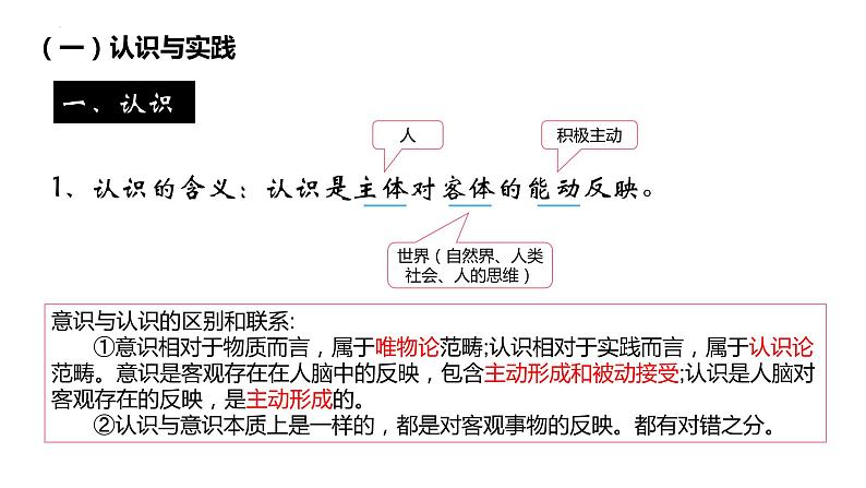 4.1 人的认识从何而来  课件-2022-2023学年高中政治统编版必修四哲学与文化06