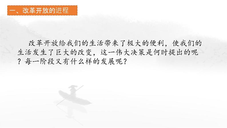 3.1伟大的改革开放课件-2022-2023学年高中政治统编版必修一中国特色社会主义04