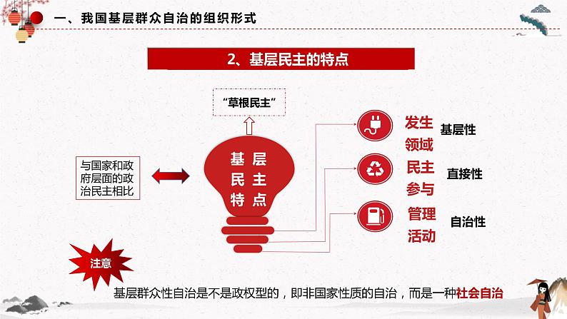 2022年人教统编版必修3 政治 第六课 6.3  基层群众自治制度  课件（含视频）+教案+练习含解析卷08